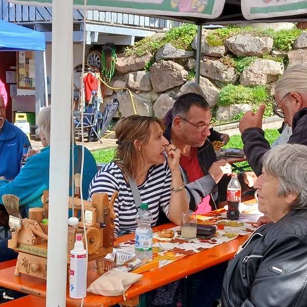 Viele Besucher/innen zog es zum Jubilum