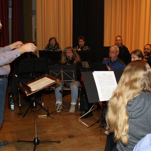 Die Mitglieder des Musikvereins 