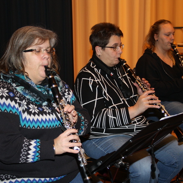 Die Mitglieder des Musikvereins 