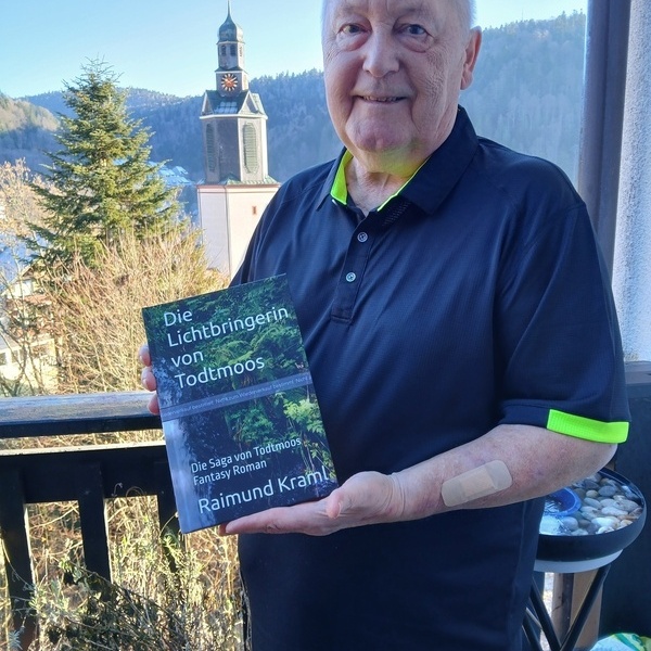 Raimund Kraml mit seinem neuen Roman