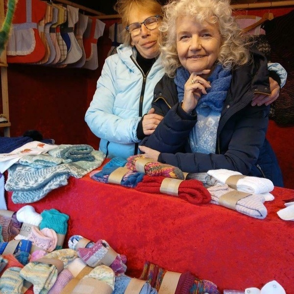 Verkaufsstand am Lebk�chlerzauber