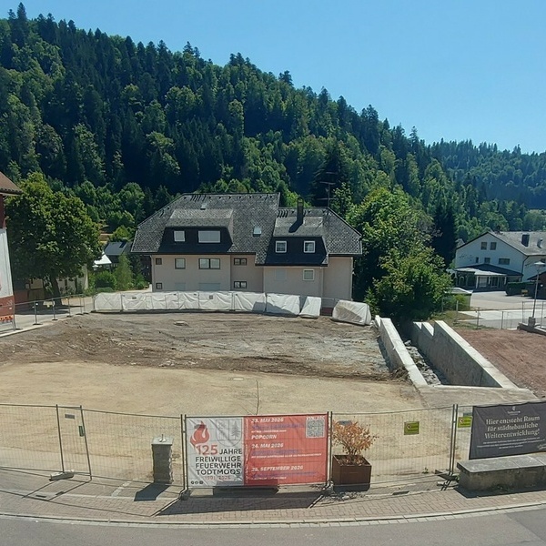 Fertig gestellte Entwicklungsfl�che