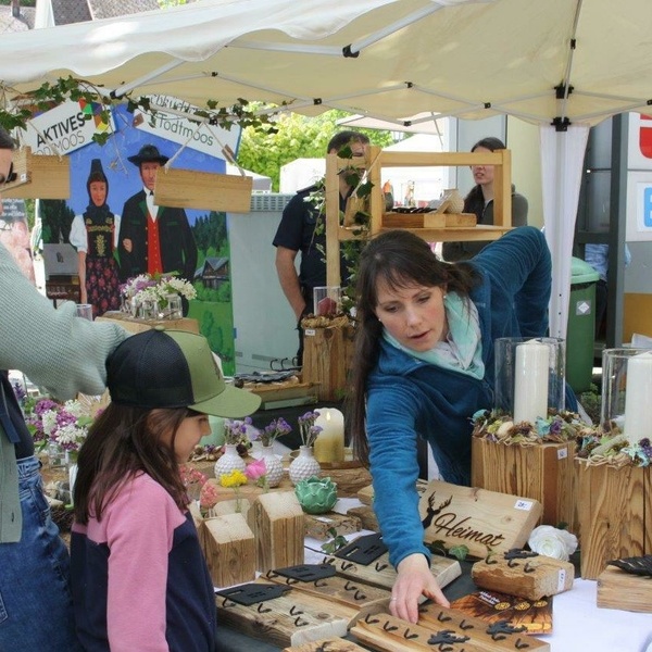 Stand am Lebkchlermarkt 