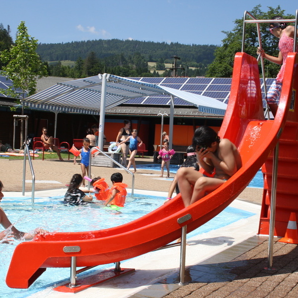 Neue Wasserrutschte