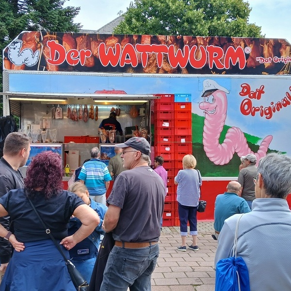 Auch "Der Wattwurm" darf nicht fehlen 