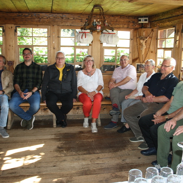 Gemeinderte und Vertreter des Frderkreis Heimatmuseum und Geschichte Todtmoos e.V.